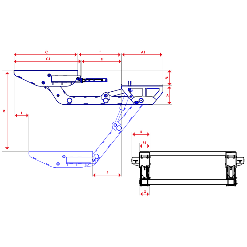 TENDER LIFT FOR CATAMARANS 5240.20